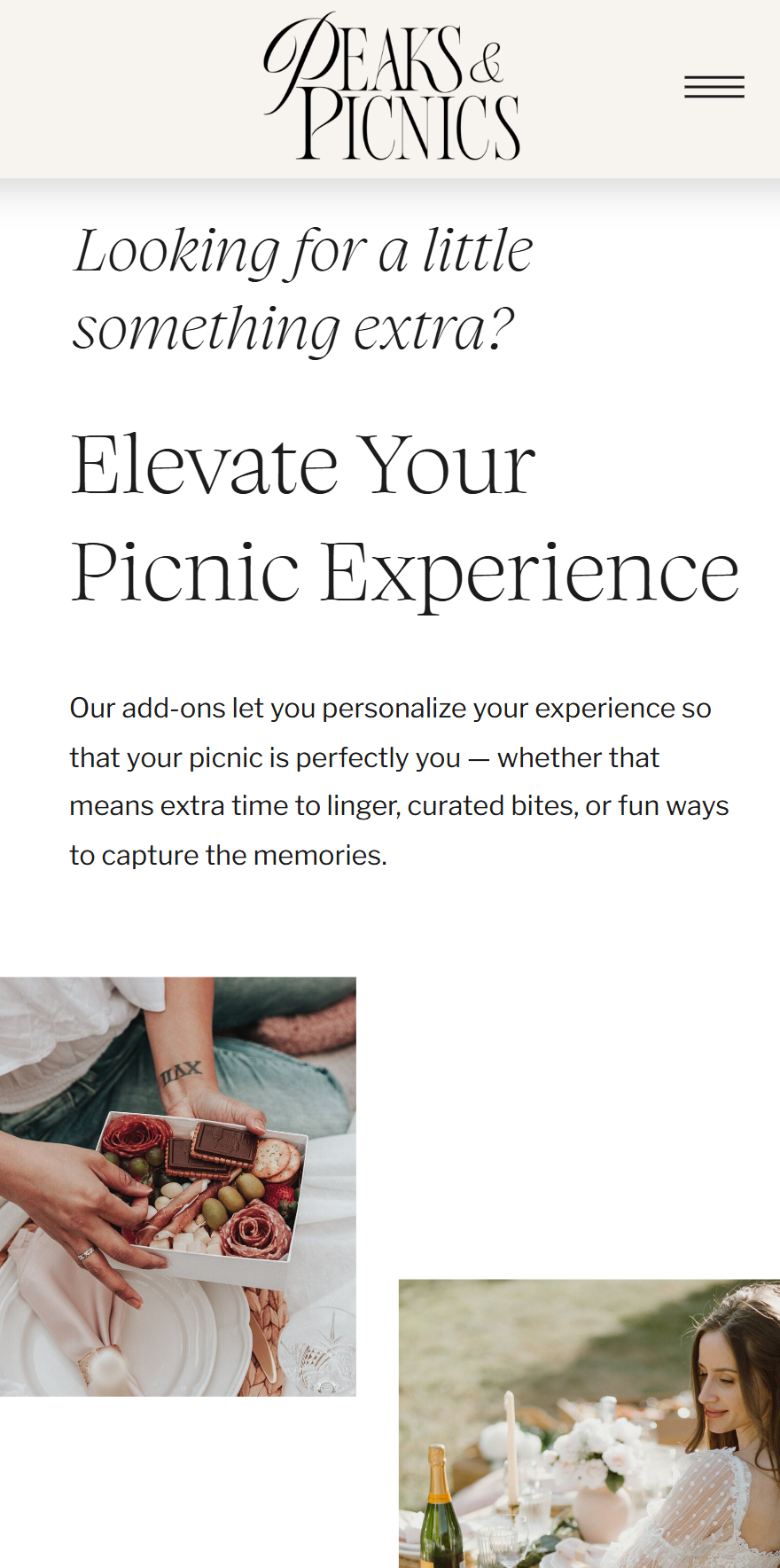 Peaks and Picnics Mobile
